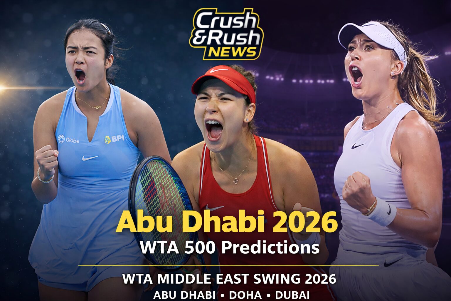 Abu Dhabi 2026 WTA 500
