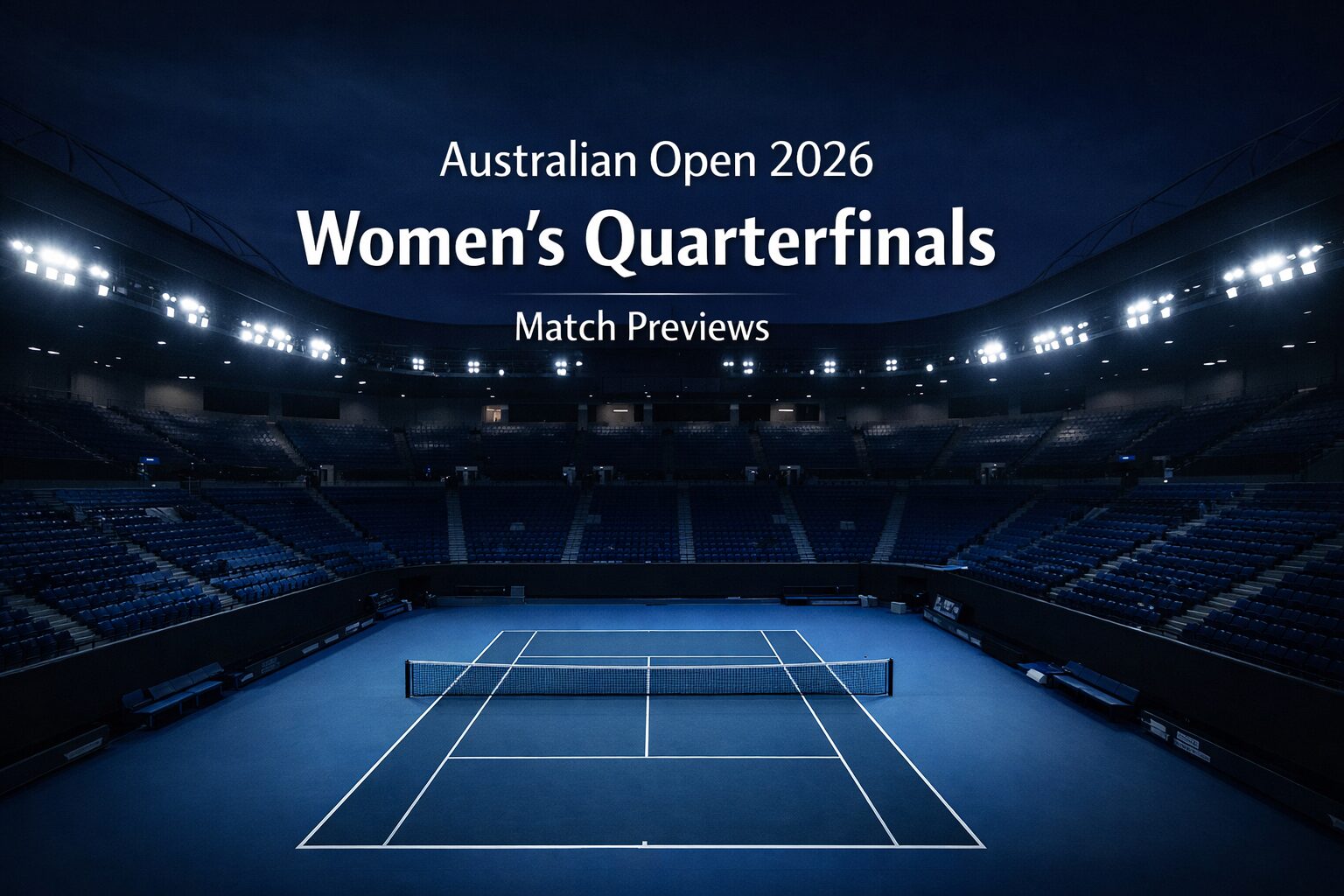 Australian Open 2026 Women’s Quarterfinals