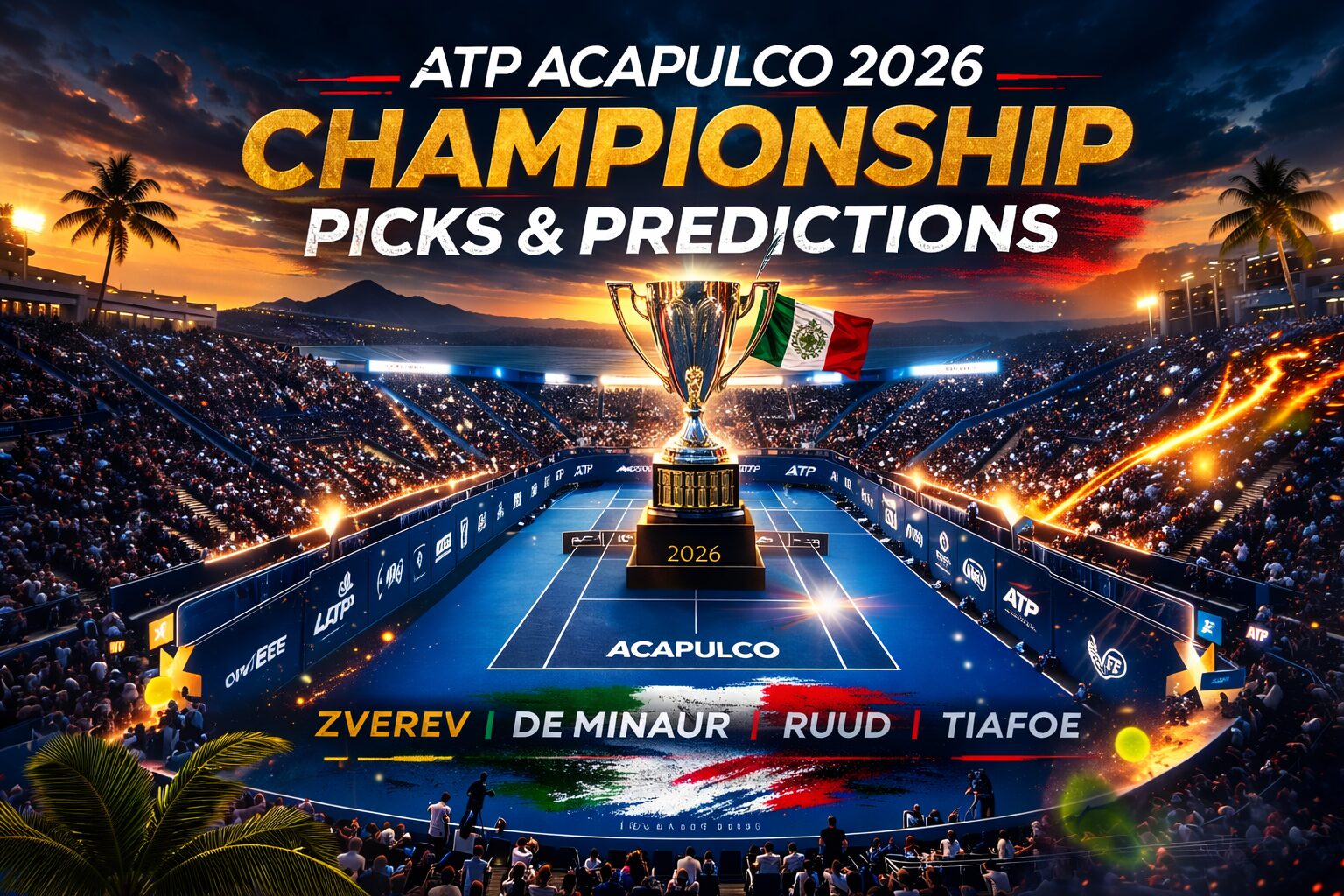 ATP Acapulco 2026 championship predictions