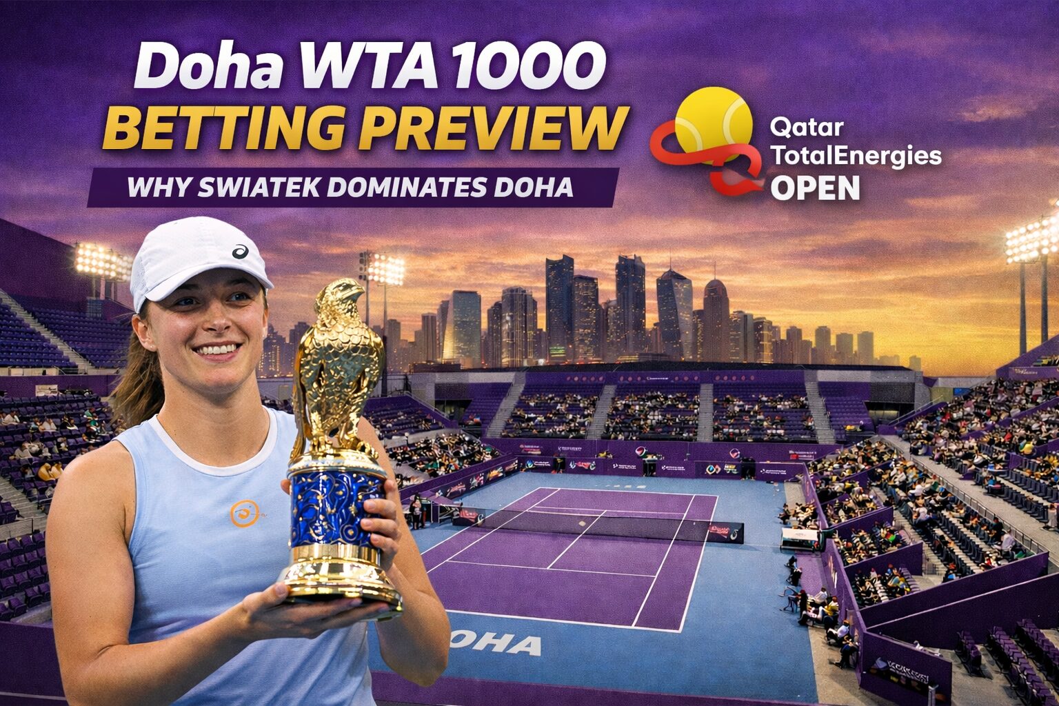 Doha WTA 1000 betting analysis