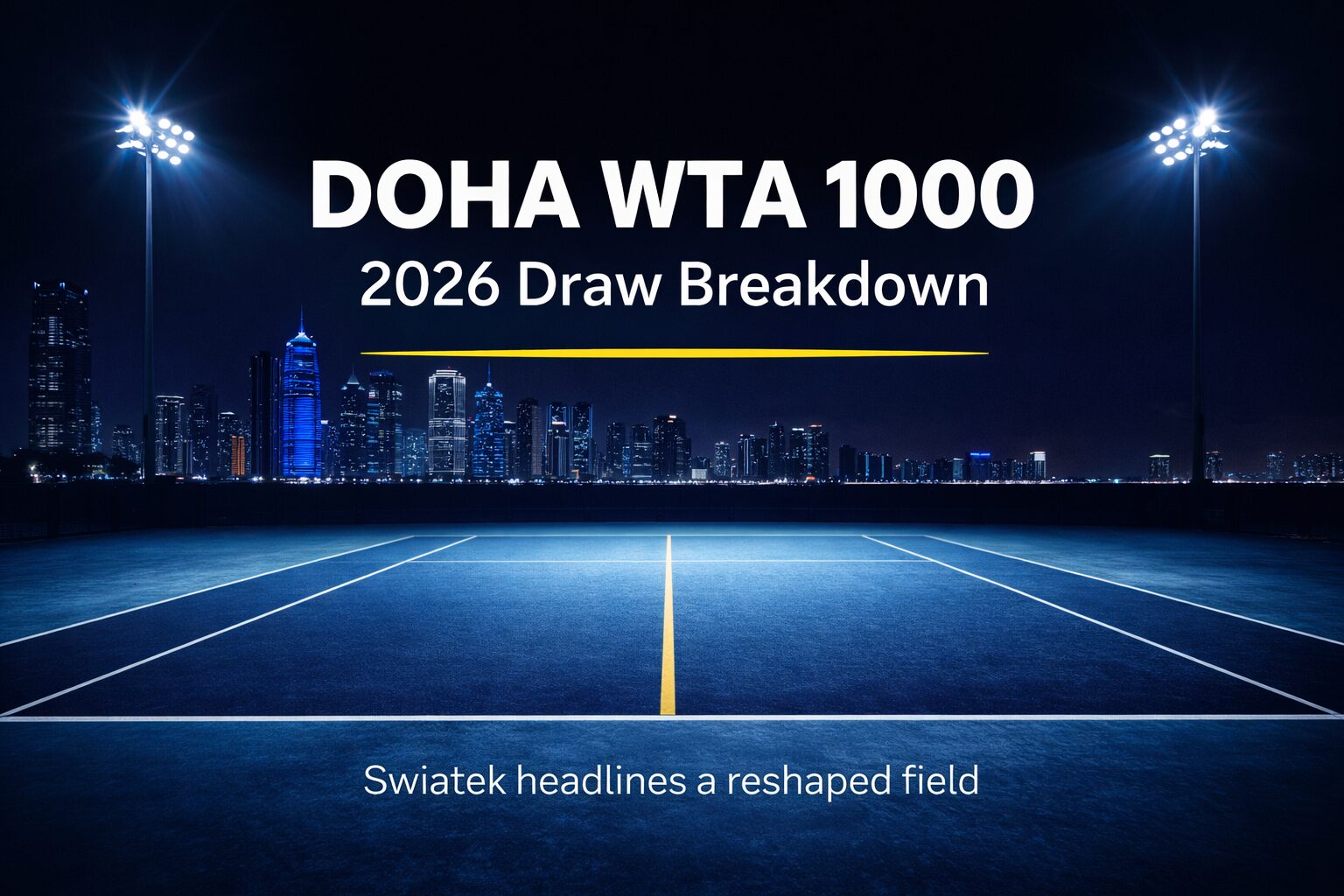 Iga Swiatek Doha title