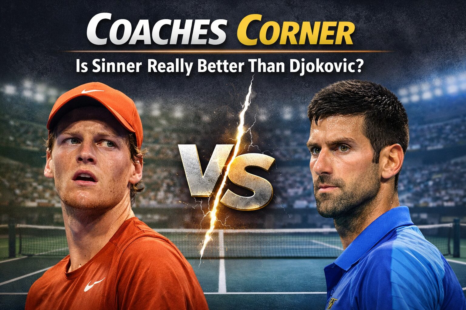 Is Sinner better than Djokovic