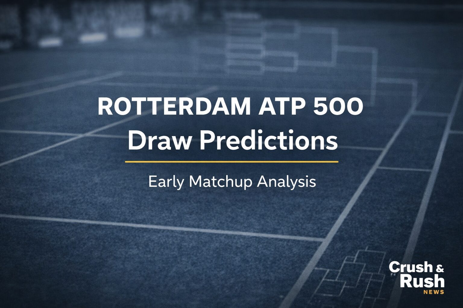 Rotterdam ATP 500 draw predictions