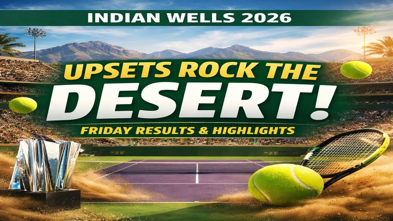 Indian Wells second round results