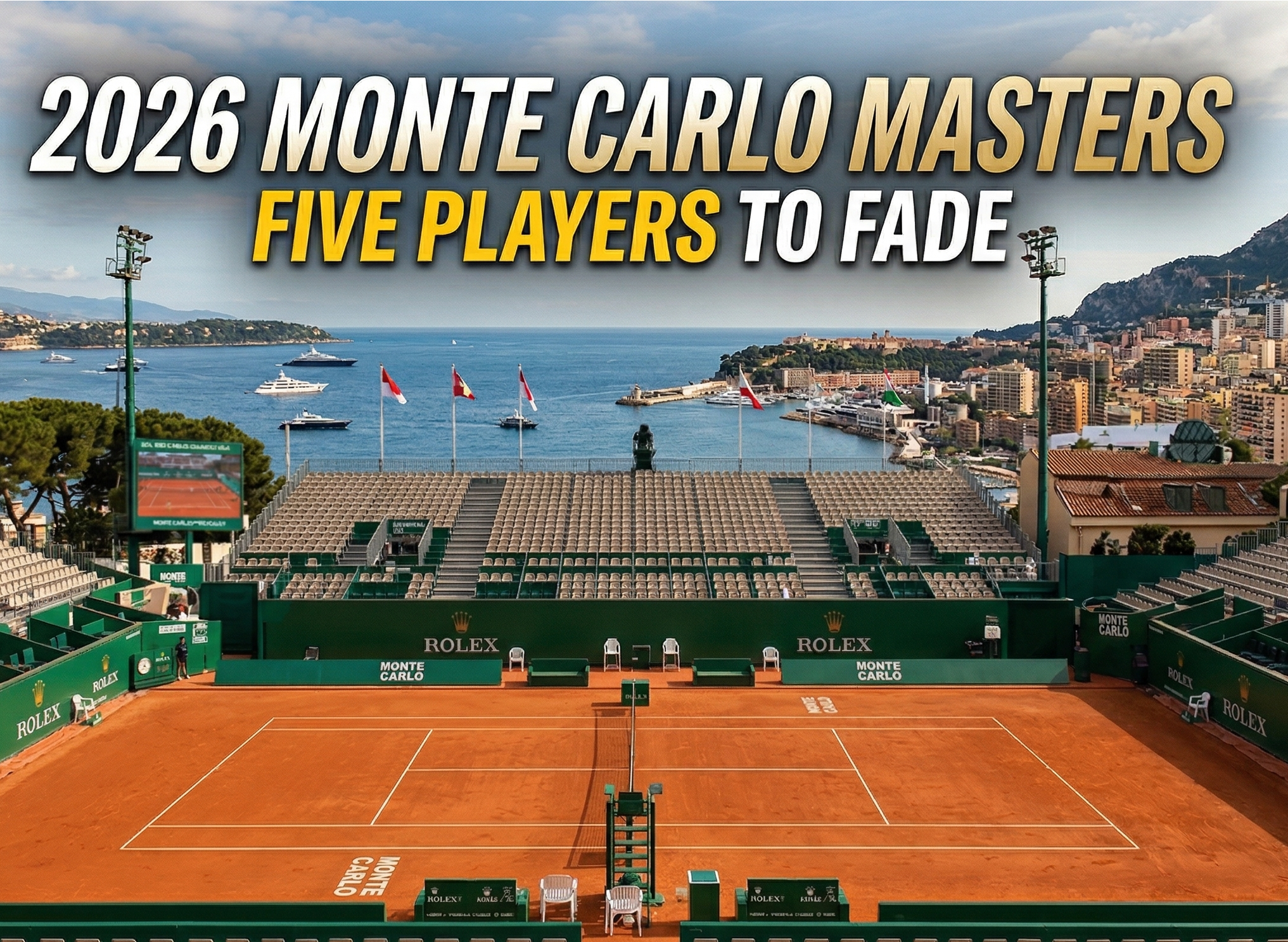 2026 Monte Carlo Masters: Five Players to Fade