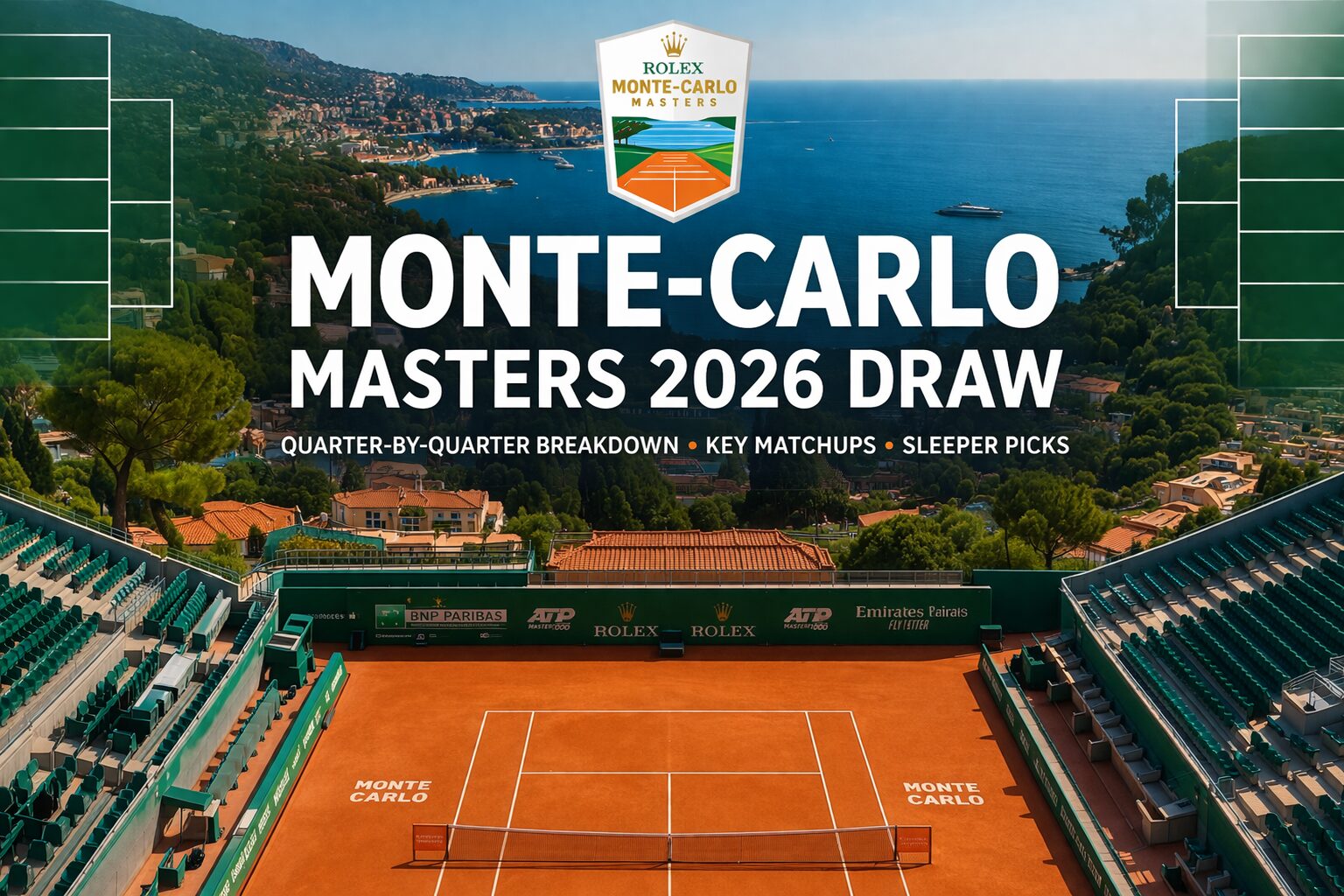 Monte Carlo Masters 2026 draw