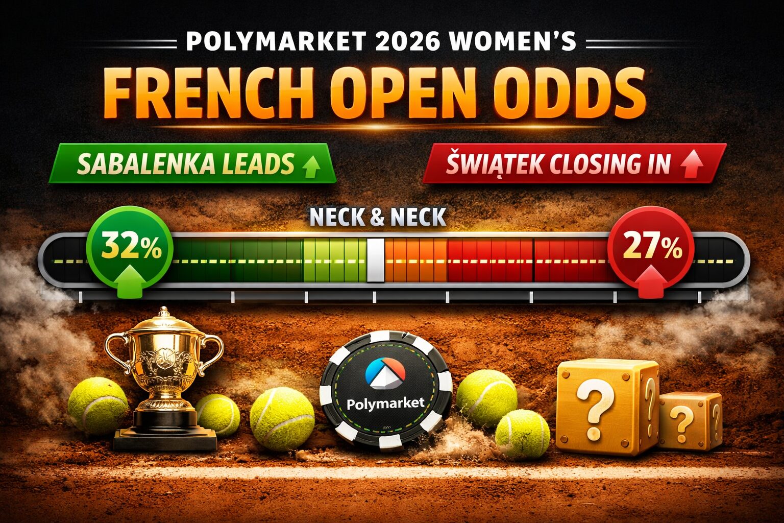 Polymarket 2026 Women’s French Open Odds