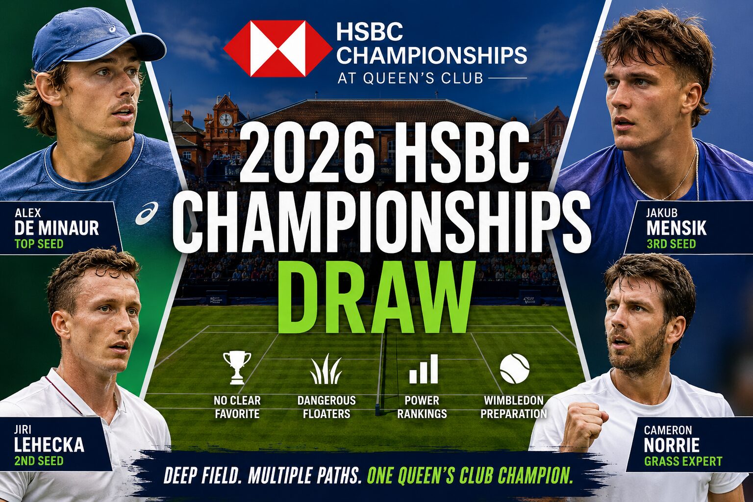 2026 HSBC Championships Draw