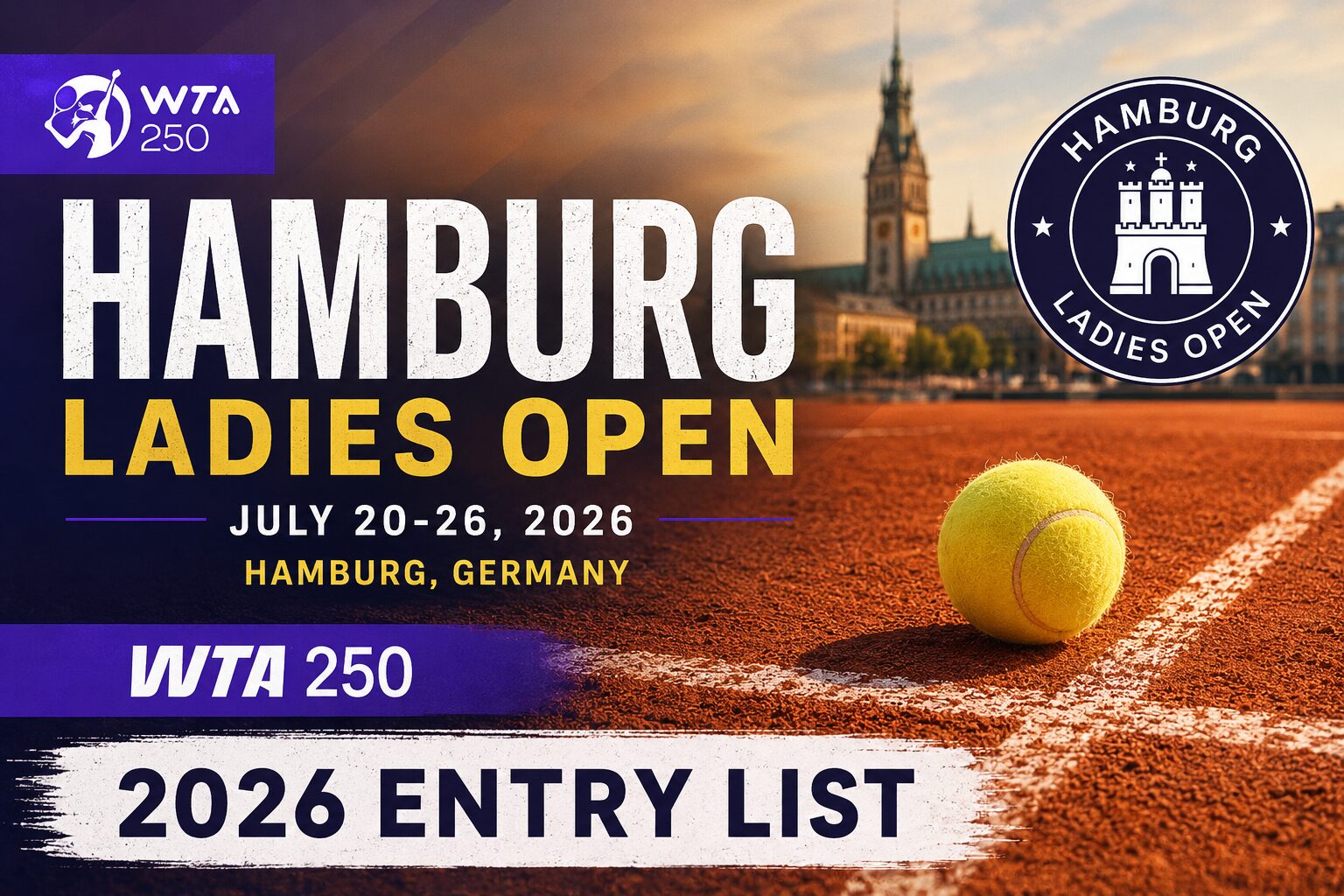 2026 Hamburg Ladies Open Entry List
